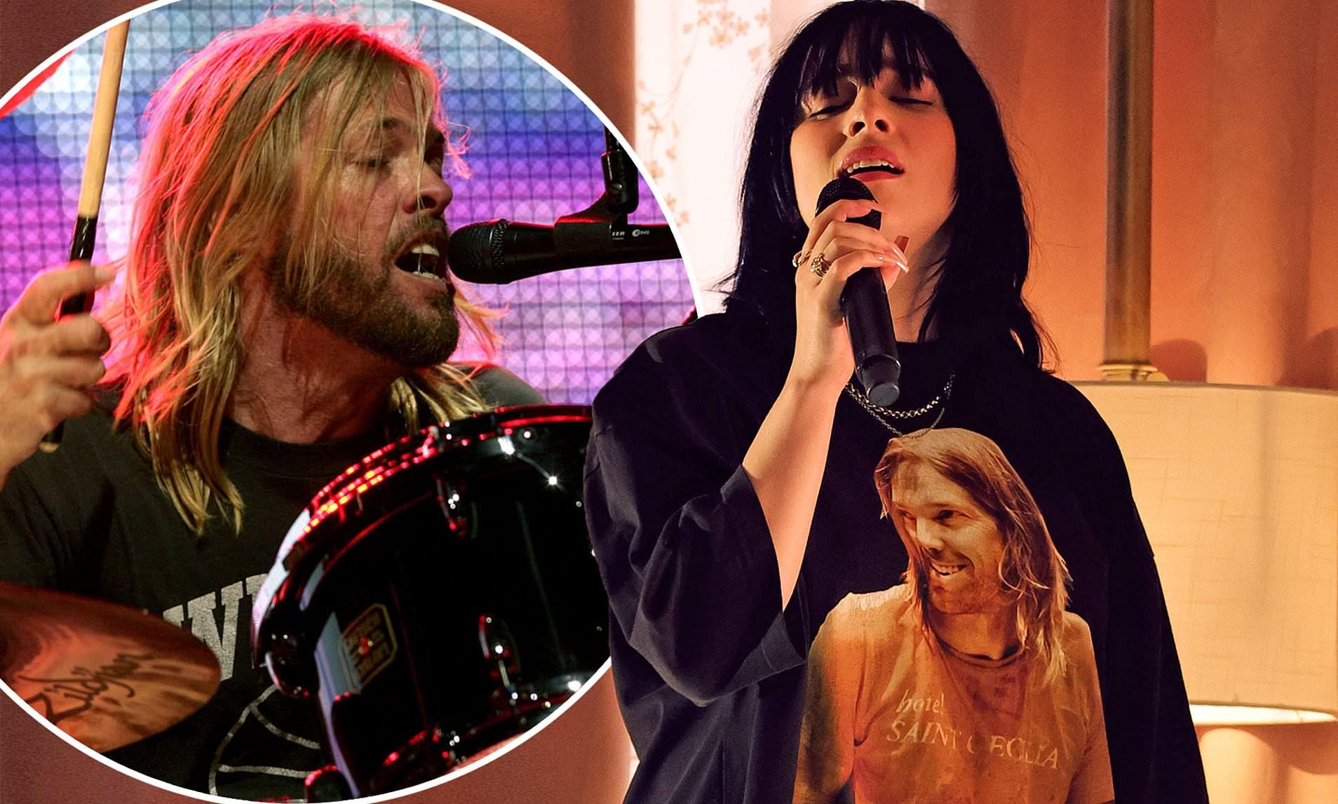 Billie Eilish pays tribute to late Foo Fighters' Taylor Hawkins at ...